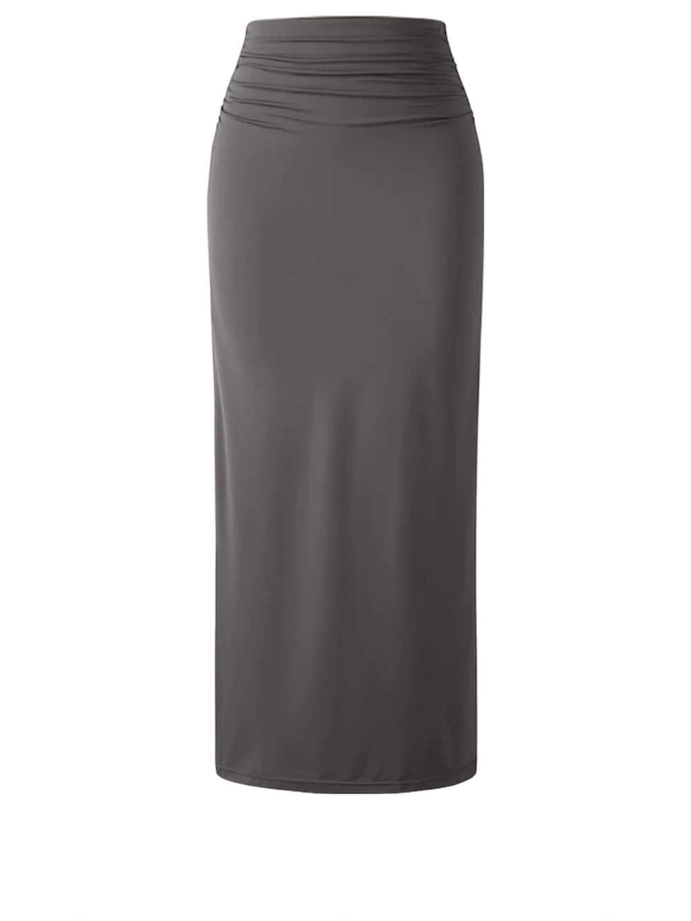 OGL Eco-SkinKiss Ruched Side Mermaid Maxi Skirt